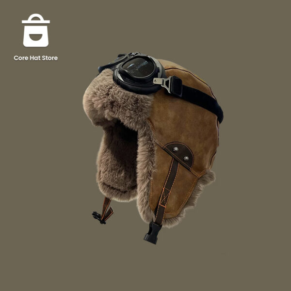 Unisex Vintage Aviator Hat - Image 2