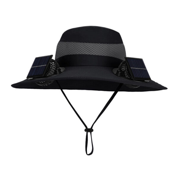 Summer Dual Solar Fan Hat