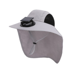 Solar Fan Hat - Neck Flap